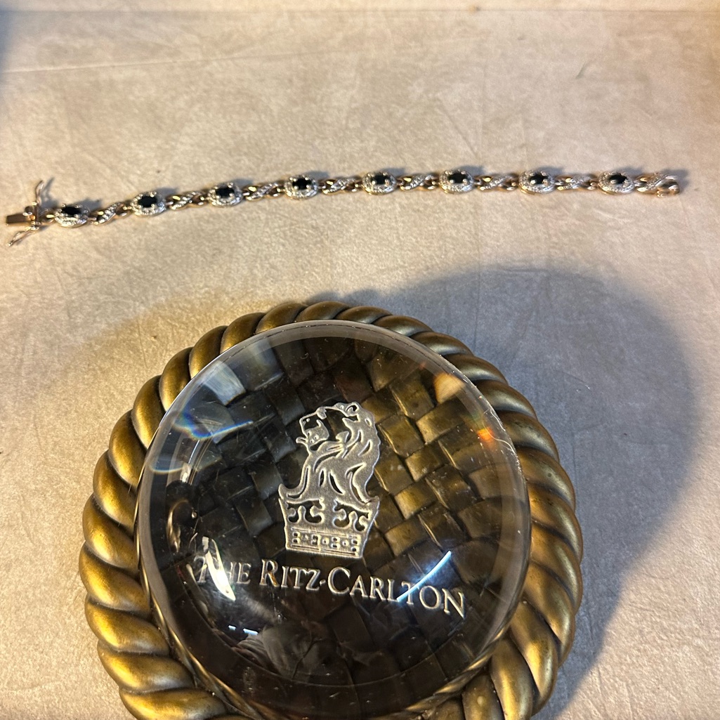 925 Stone Bracelet 60$